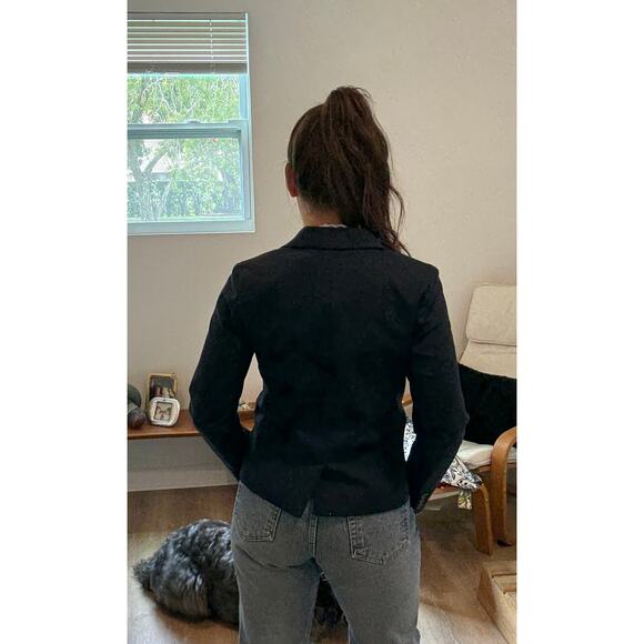 Ann Taylor women's Classic Blue Business Blazer Size 0 Size 2 - Picture 7 of 8